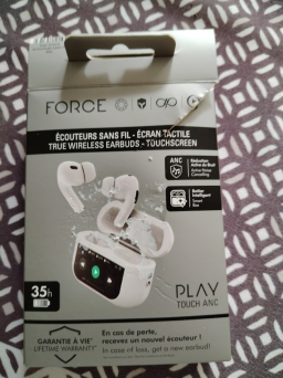 Écouteurs sans fil à écran tactile Play Touchanc Force