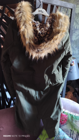 Parka verte kaki femme taille 42 Morgan