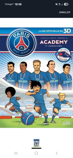 Livre de football passionnant