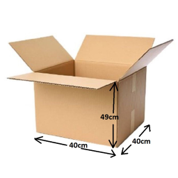 Lots de cartons pour déménagement ou stockage
