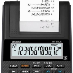 Calculatrice à imprimante en excellent état