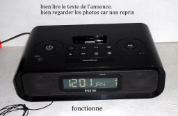 Radio Réveil iHome iP99BR à Vendre