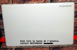 PC Portable Thomson N17C512 en Plasturgie
