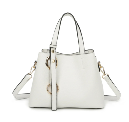 Sac à Main Élégant en Cuir Disponible en Beige, Marron ou Noir
