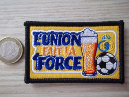 Écusson de football humoristique pour collection