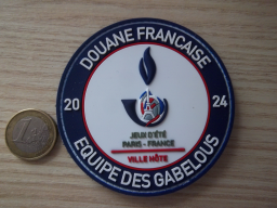 Écusson collection Douane Française Paris 2024