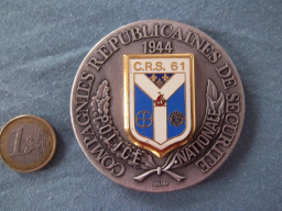 Plaque antique PN CRS 61 de Vélizy-Villacoublay