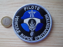 Écusson militaire pour pilote de véhicule rapide