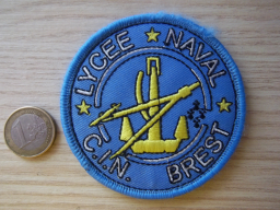 Écusson de collection militaire : CIN Lycée Naval Brest