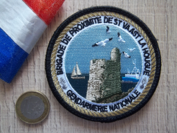 Écusson militaire de la gendarmerie de Saint Vaast la Hougue
