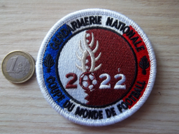 Écusson militaire Gendarmerie - Coupe du Monde de Football 2022