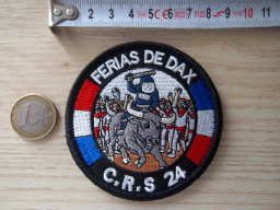 Écusson CRS 24 France - Féria de Dax