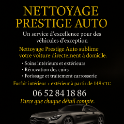 Service de Nettoyage Automobile Professionnel