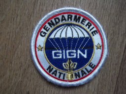 Ecusson militaire obsolète collection Gendarmerie GIGN