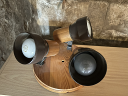 Plafonnier 3 Spots en Bois - LED Possible