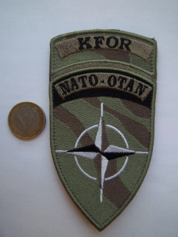 Écusson Militaire KFOR NATO OTAN Camouflage Armée Française