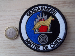Patch Écusson Militaire Gendarmerie - Maître-Chien