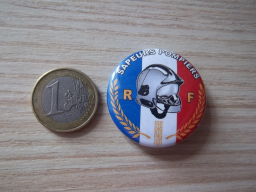 Badge des Sapeurs-Pompiers 38mm - Neuf