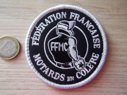 Écusson fédération Française des motards en colère - Insigne de collection