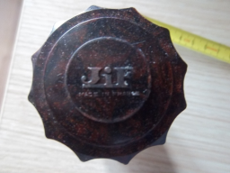 Rare étui à bouteille flacon encre JIF en Bakélite