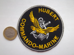 Écusson de Collection Militaire Commando Marine Hubert