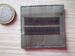 Insigne militaire de lieutenant en basse visibilité - Collection