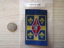 Écusson de collection militaire : 10e division blindée