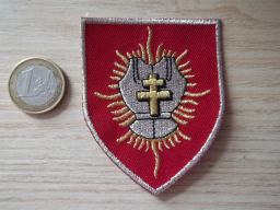 Écusson militaire 6/12e régiment de cuirassiers en tissu