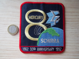 Écusson NASA Mercury 8 - Sigma 7 Schirra Space Mission