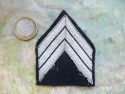 Grade militaire : Galon de Maréchal des Logis Chef