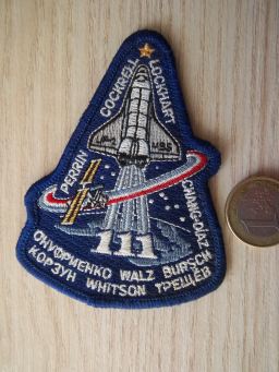 Écusson rare STS-111 Navette Endeavour 2002
