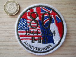 Écusson Collectors pour le 80ème Anniversaire du D-Day 1944-2024