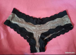 Culotte élégante noir et or pour femmes