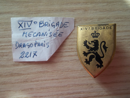 Insigne de la 14ème Brigade Mécanisée