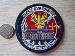 Collection d'écussons militaires à Méry-sur-Oise