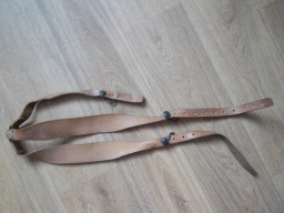 Brelage cuir pour équipement militaire armée Française