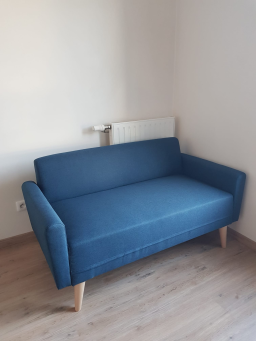 Canapé 2/3 places en tissu beige