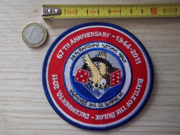 Écusson militaire de la bataille des Ardennes - Bastogne 67ème