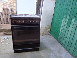 Gazinière mixte DeDietrich avec four électrique