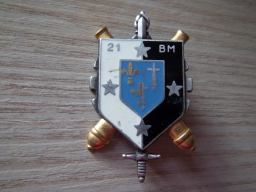 Insigne Fraisse du 21° Bataillon du Matériel