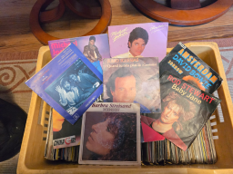 Collection de 370 singles tours à 0,50€ chacun