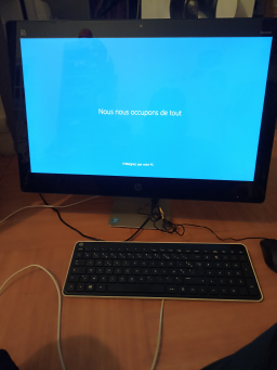 Ordinateur tout-en-un HP réinitialisé, très propre