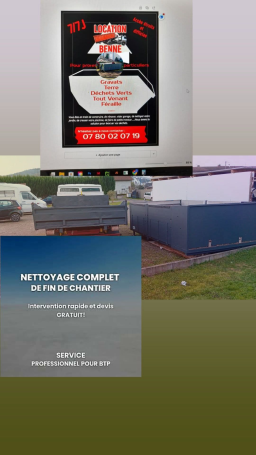 Location de benne pour particuliers et professionnels