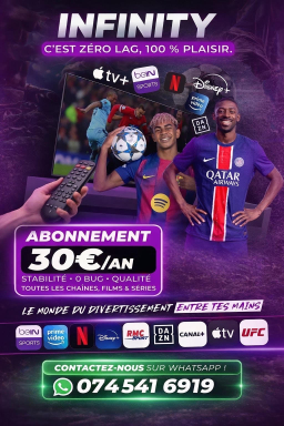 Abonnement IPTV de 12 mois