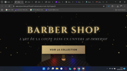Site web 3D immersif premium avec formulaire prérempli WhatsApp