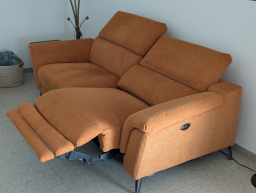 Canapé 3 places Virginia en tissu - État neuf