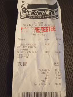 Batterie neuve pour voiture