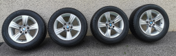 Vente jantes BMW avec pneus hiver en excellent état