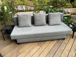 Canapé lit ikea 3 places avec 2 couchages