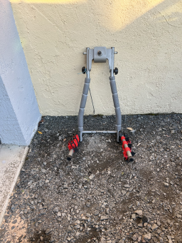 Porte velo sur attelage